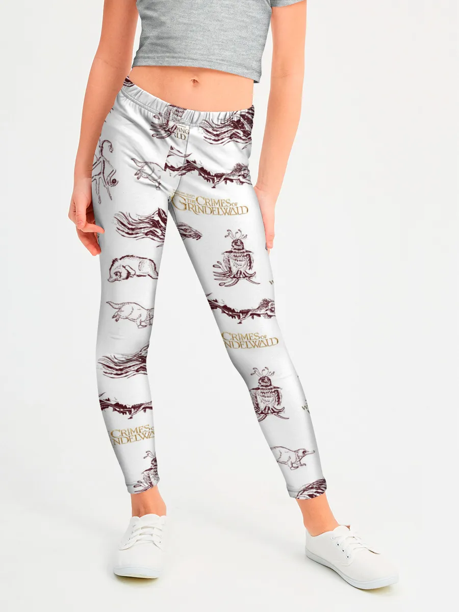 Леггинсы для девочки / Fantastic Beasts