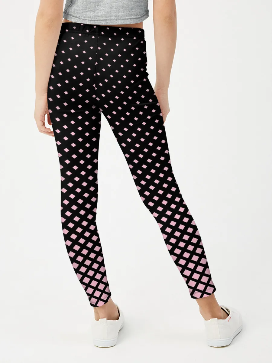 Леггинсы для девочки / Ромбы