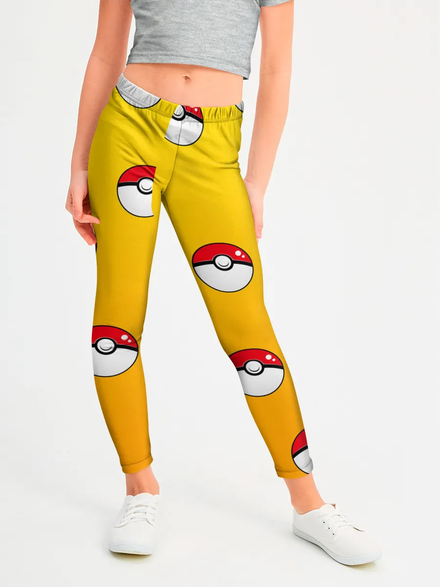 Леггинсы для девочки / Покеболы