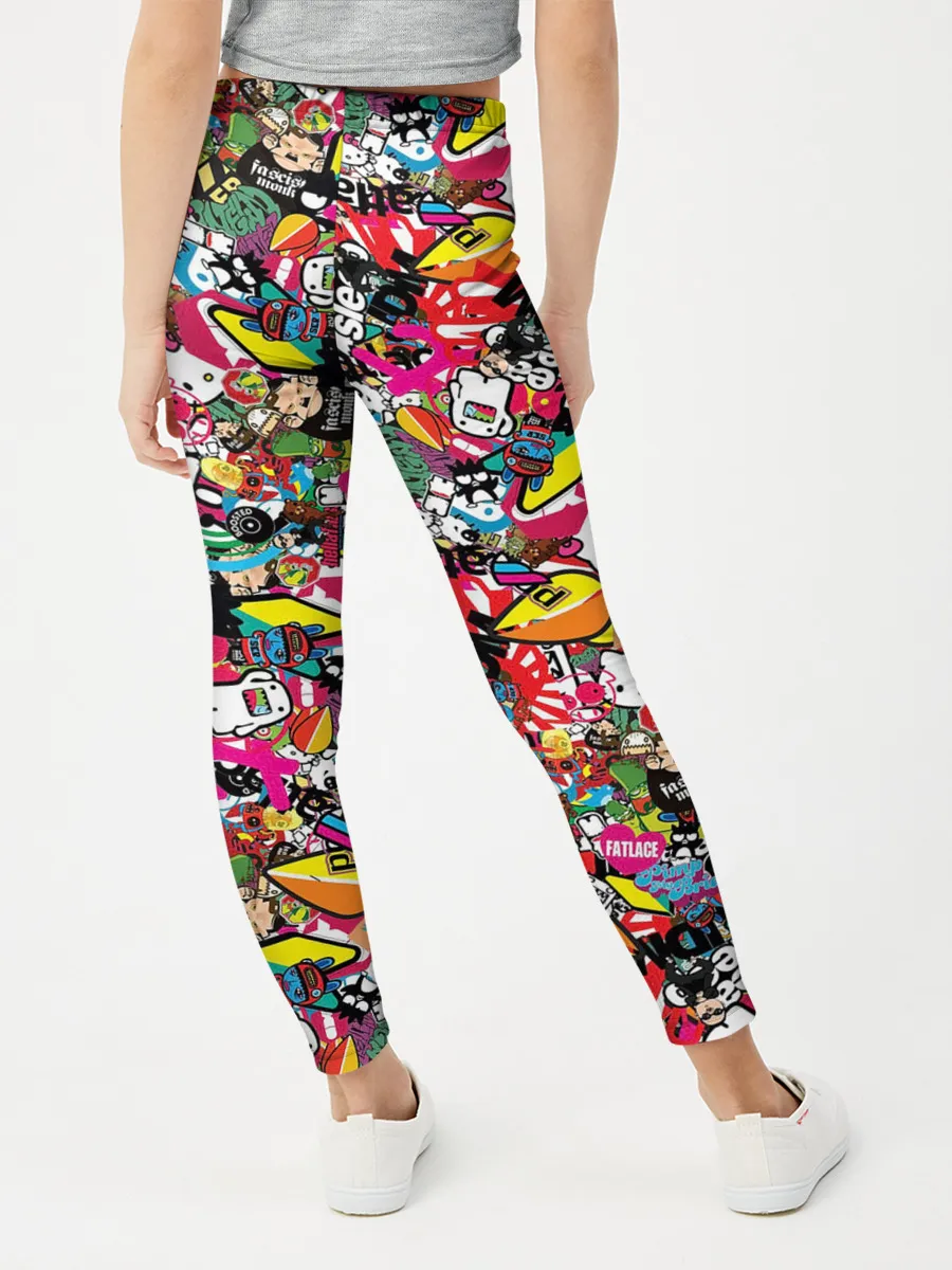 Леггинсы для девочки / Стикеры