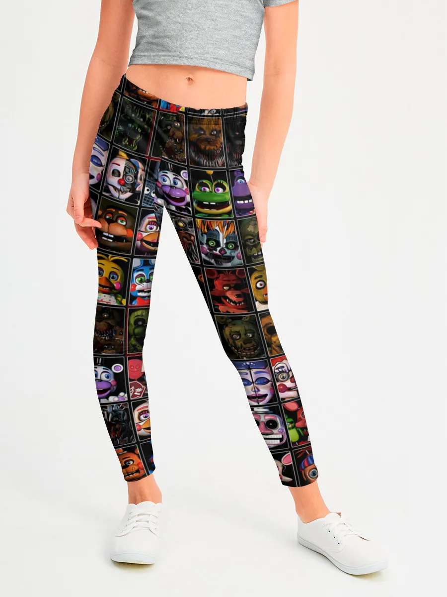Леггинсы для девочки / Five Nights At Freddys