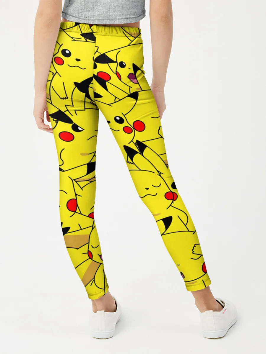 Леггинсы для девочки / ПИКАЧУ