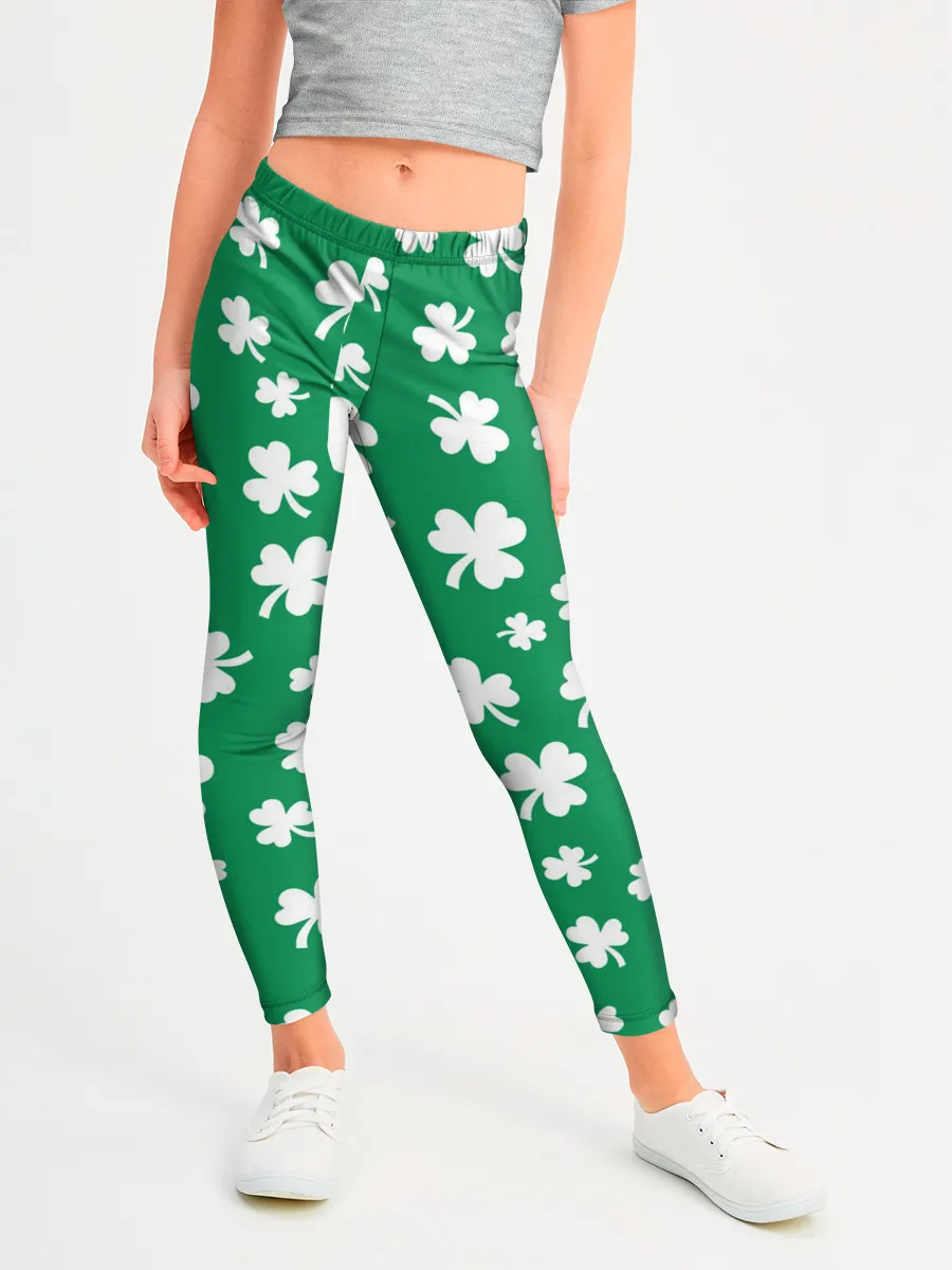 Леггинсы для девочки / ДЕНЬ СВЯТОГО ПАТРИКА | ST. PATRICKS DAY