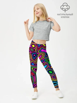 Леггинсы для девочки / Психоделика
