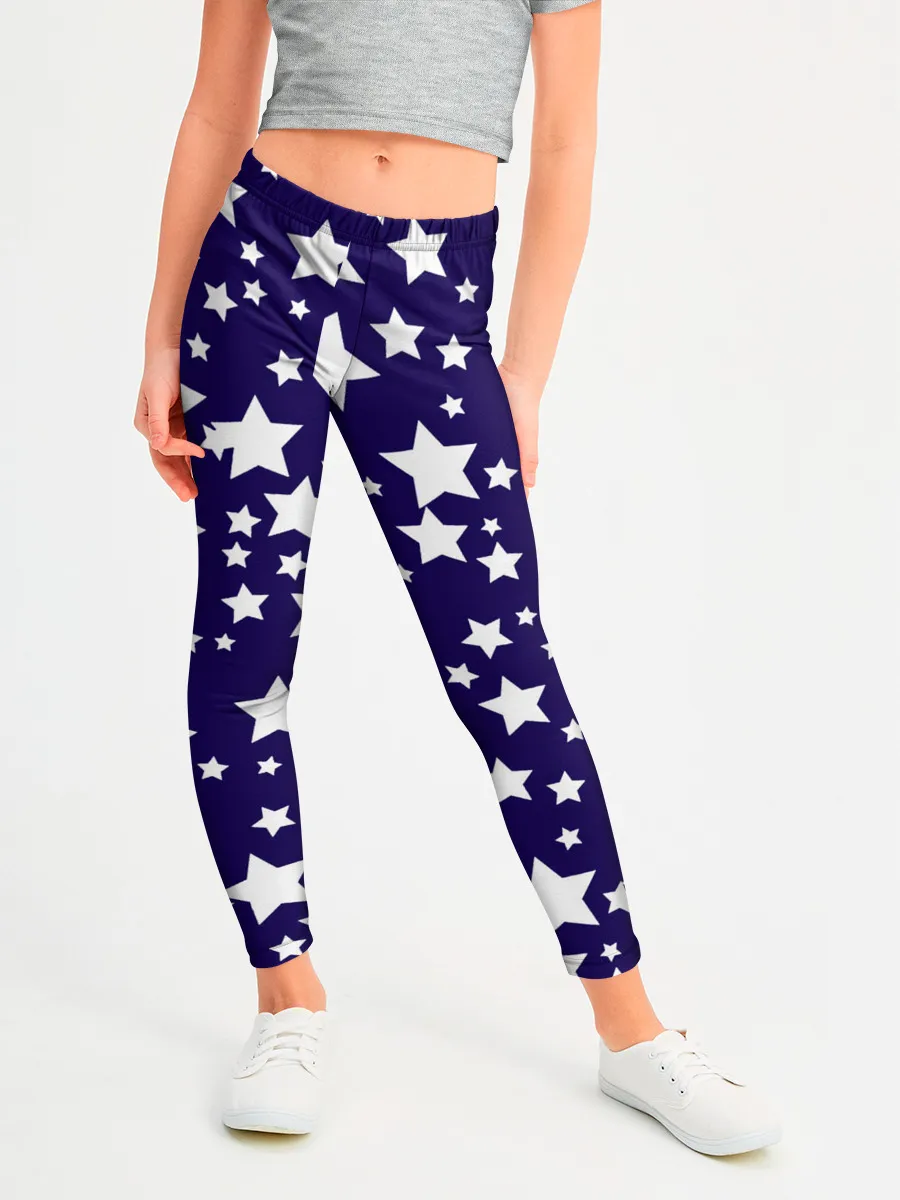 Леггинсы для девочки / ЗВЕЗДОЧКИ