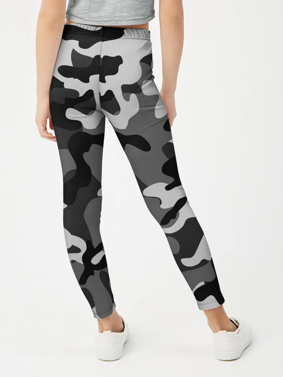 Леггинсы для девочки / ГОРОДСКОЙ КАМУФЛЯЖ | CITY MILITARY