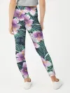 Леггинсы для девочки / Тропический цветок