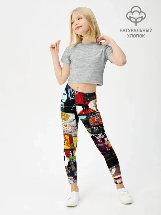 Леггинсы для девочки / Альбомы лучших РОК групп