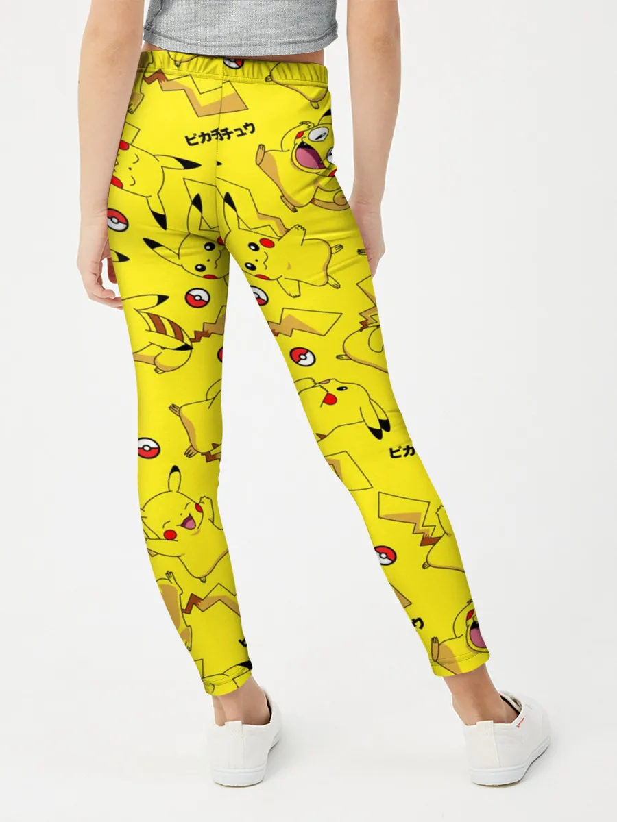Леггинсы для девочки / ПИКАЧУ