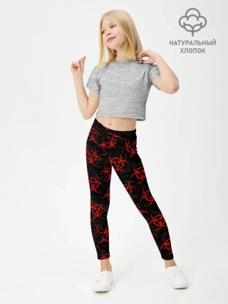 Леггинсы для девочки / RED BIOHAZARD