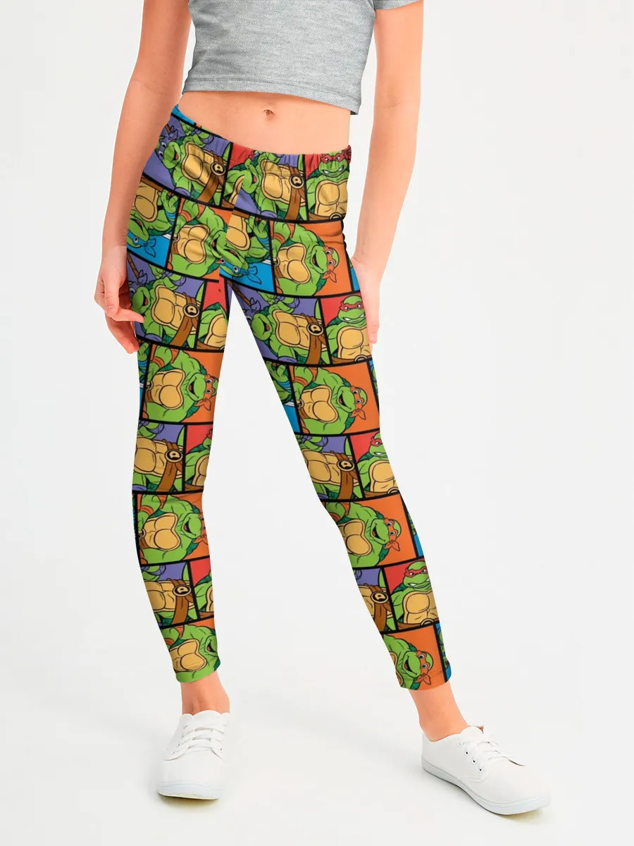 Леггинсы для девочки / Teenage Mutant Ninja Turtles