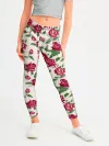 Леггинсы для девочки / Цветочный узор