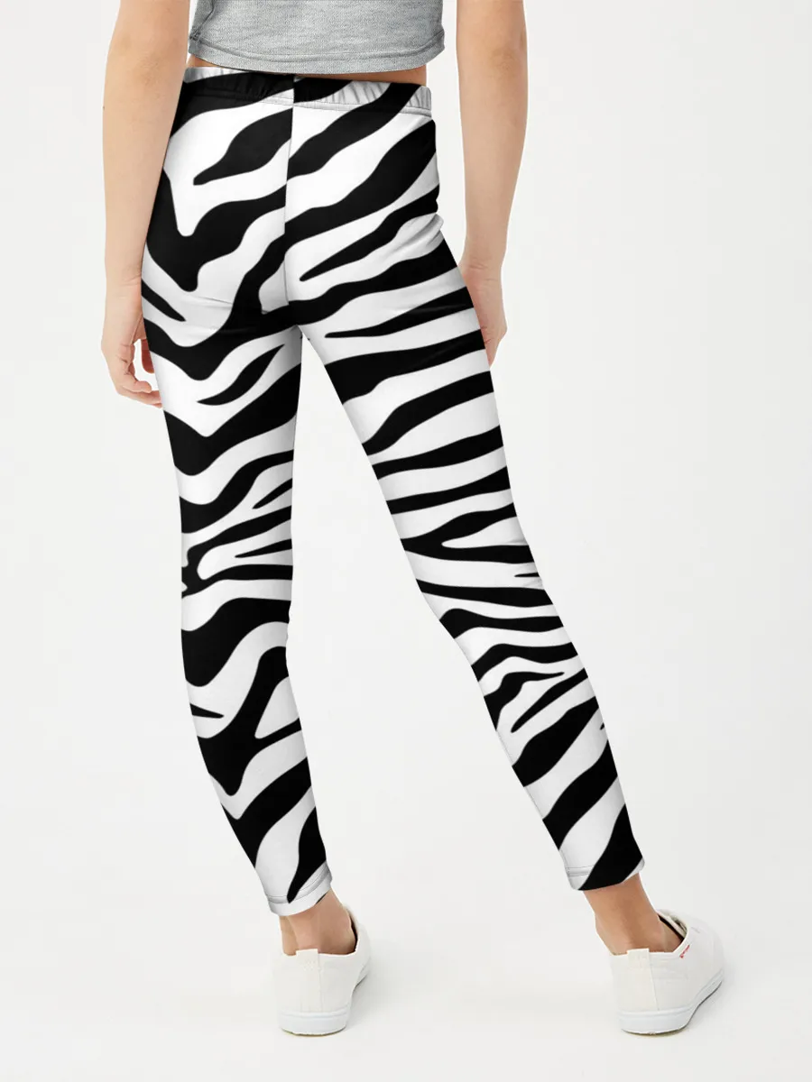 Леггинсы для девочки / Я зебра