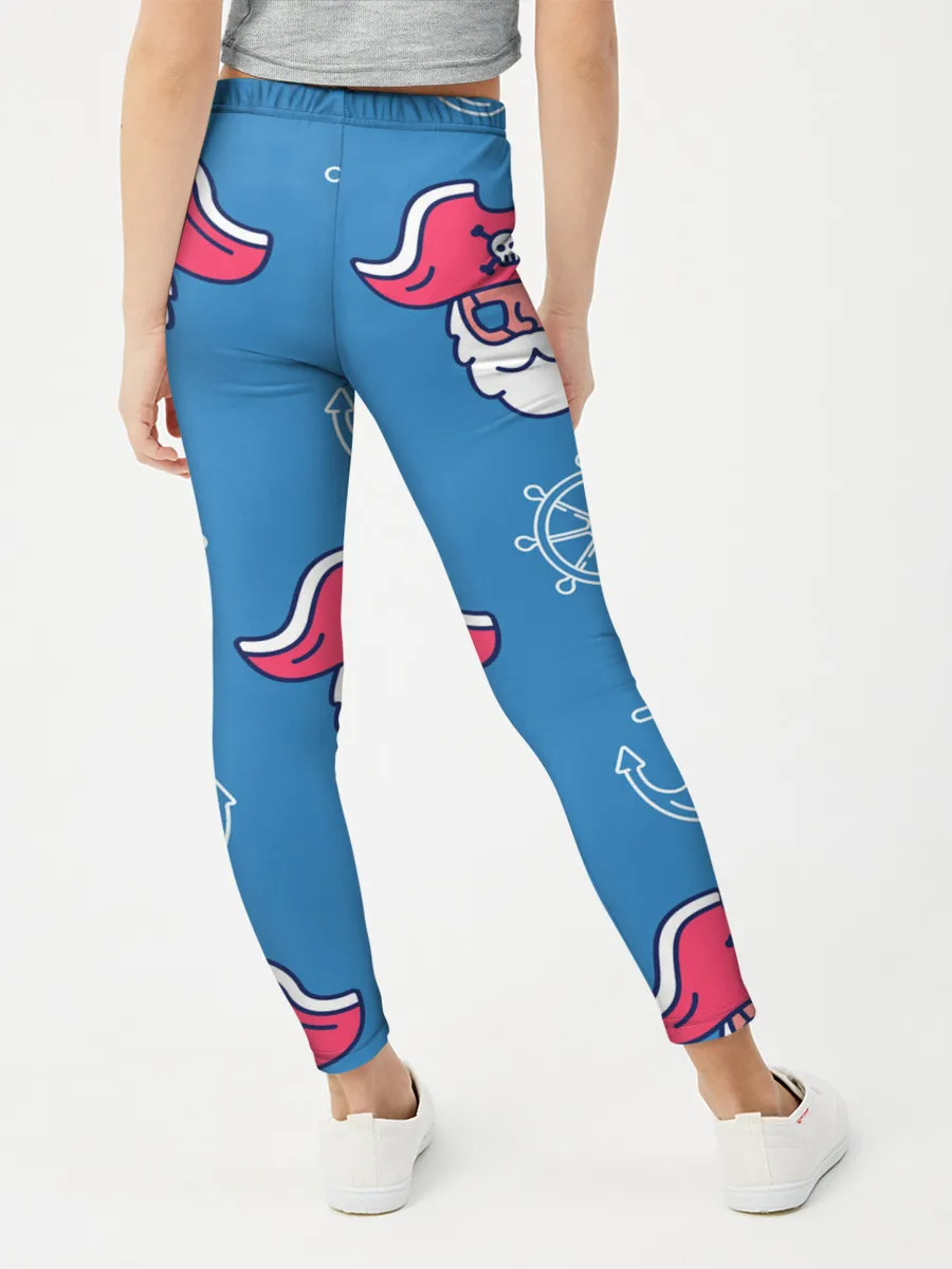 Леггинсы для девочки / Пиратский арт