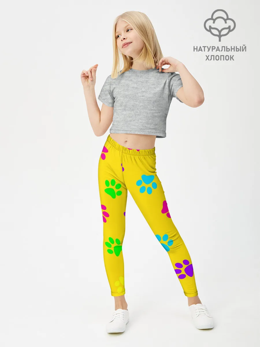 Леггинсы для девочки / ЛАПКИ