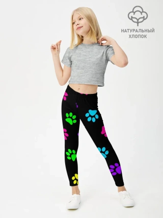 Леггинсы для девочки / ЛАПКИ
