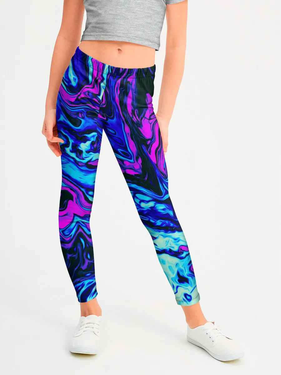 Леггинсы для девочки / DIGITAL ABSTRACT