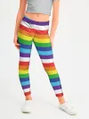 Леггинсы для девочки / Радужные полосы