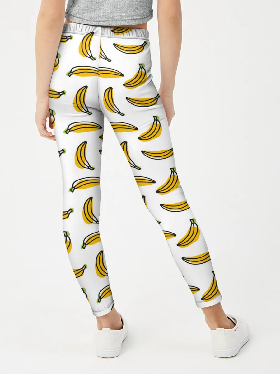 Леггинсы для девочки / Бананы