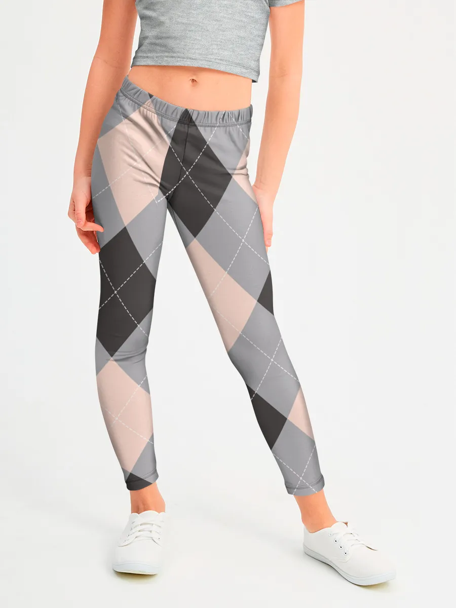 Леггинсы для девочки / Шотландка | Tartan