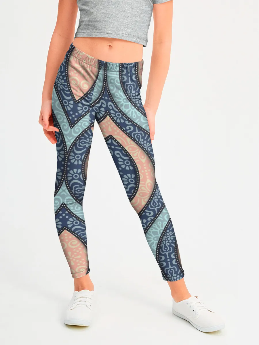 Леггинсы для девочки / Восточный орнамент