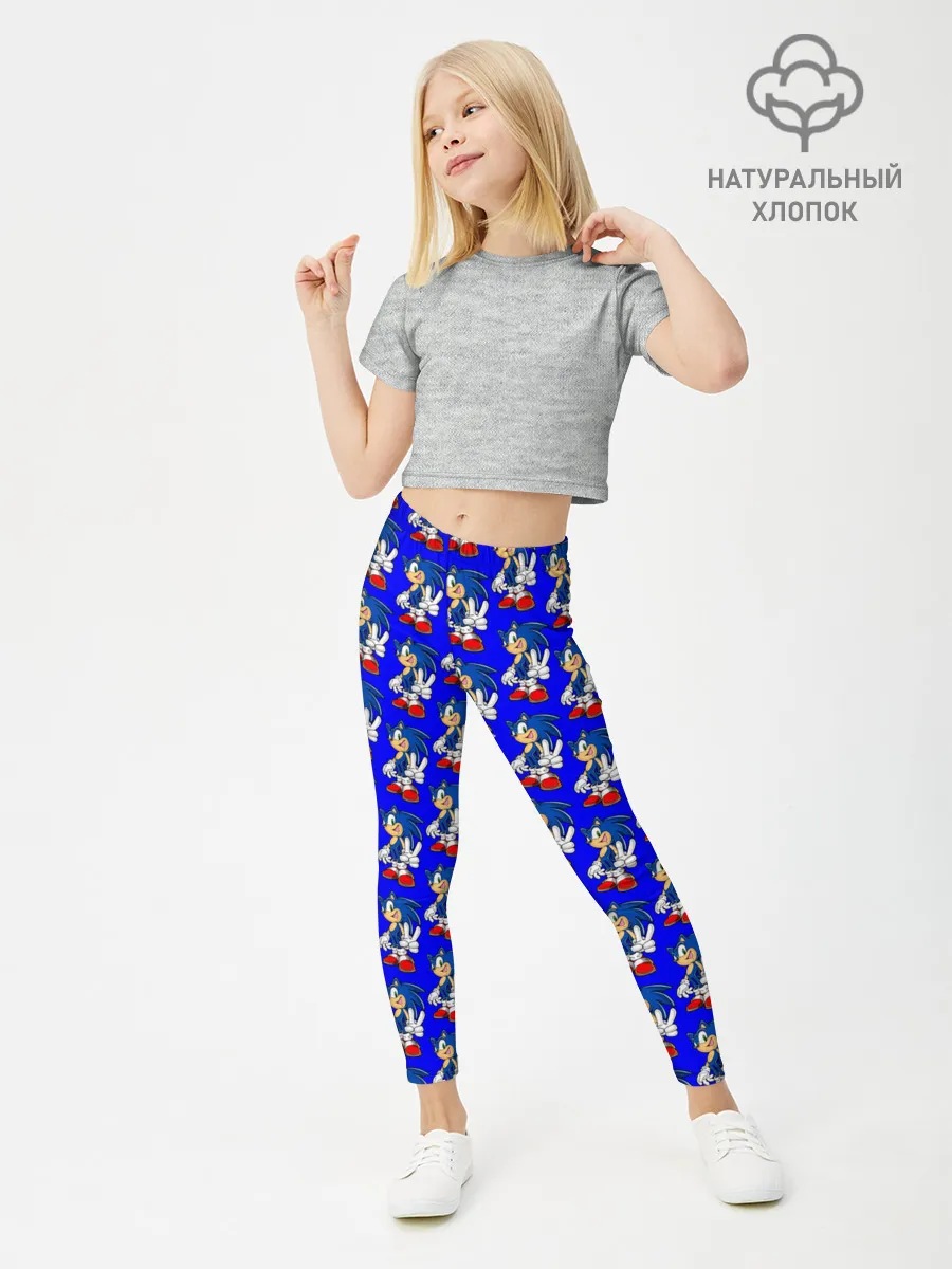 Леггинсы для девочки / SONIC