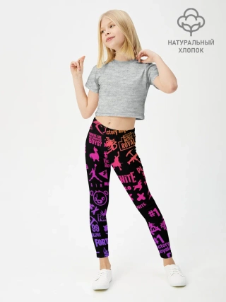 Леггинсы для девочки / FORTNITE PARTY EVENT / ФОРТНАЙТ