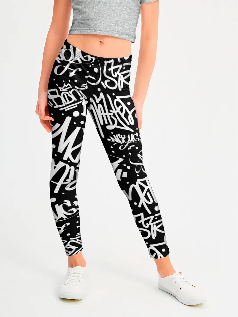 Леггинсы для девочки / GRAFFITI