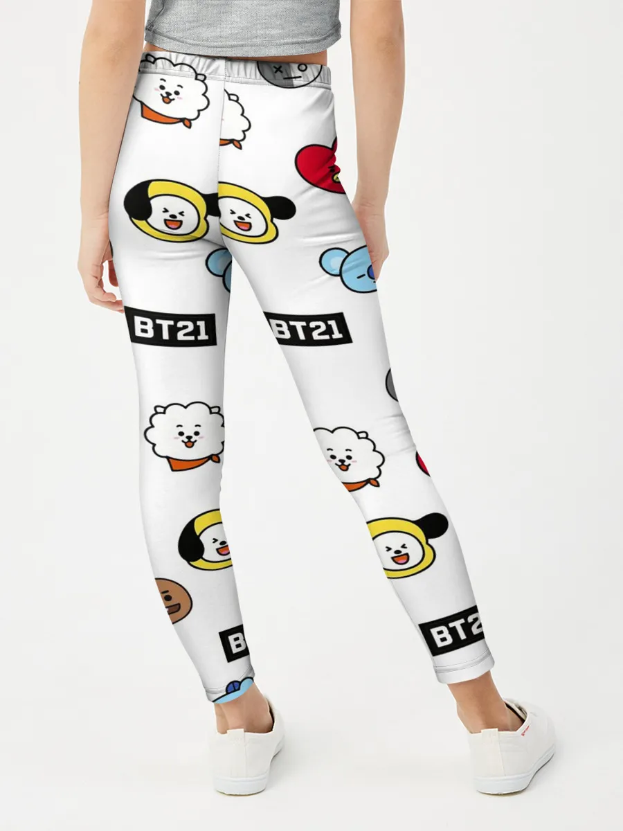 Леггинсы для девочки / BTS | БТС | BANGTAN BOYS | BT21