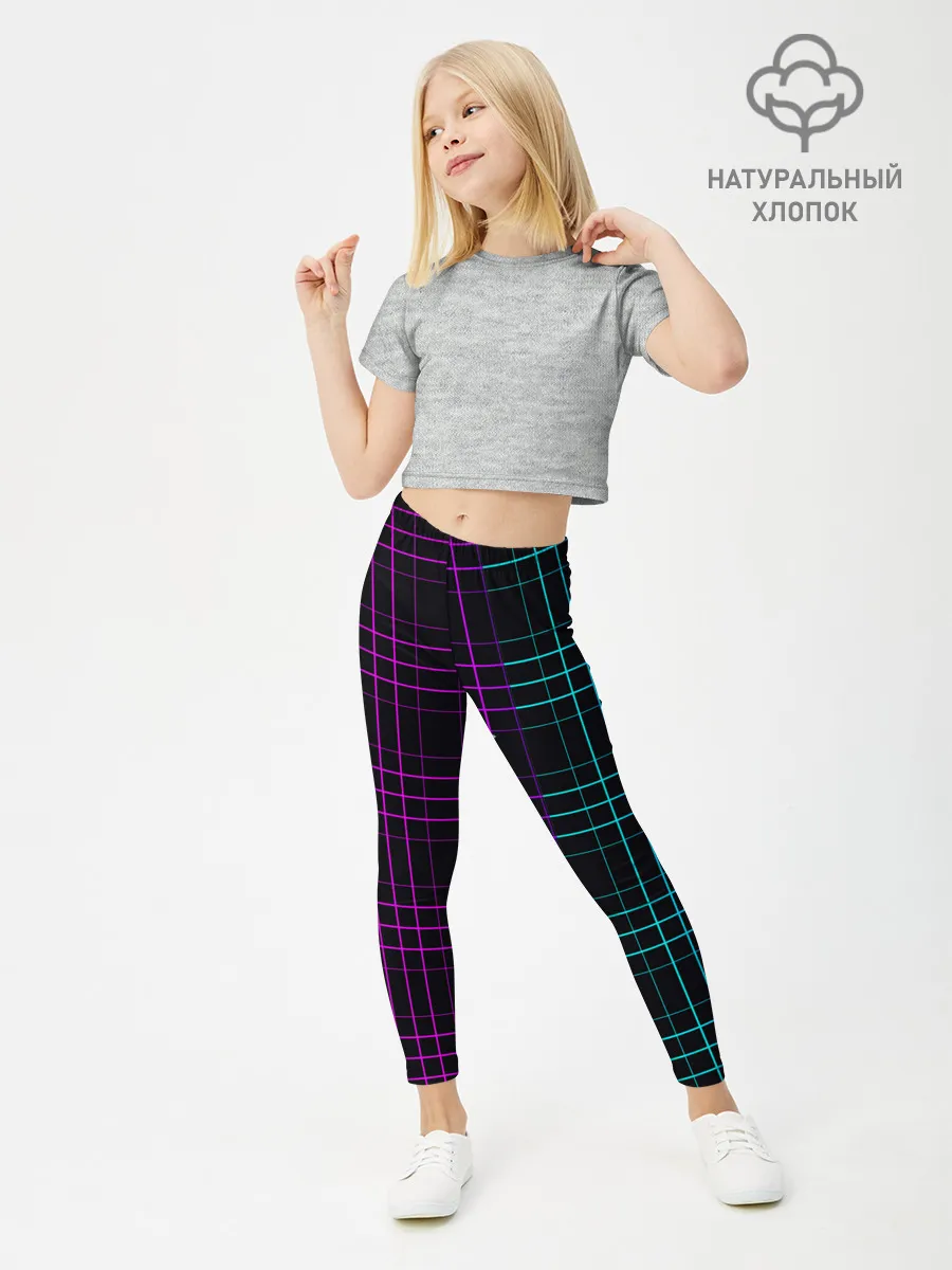 Леггинсы для девочки / Neon cell