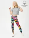 Леггинсы для девочки / Радужный рой