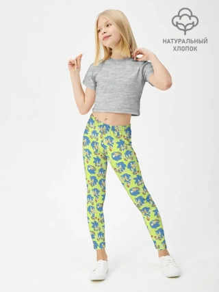 Леггинсы для девочки / Соник