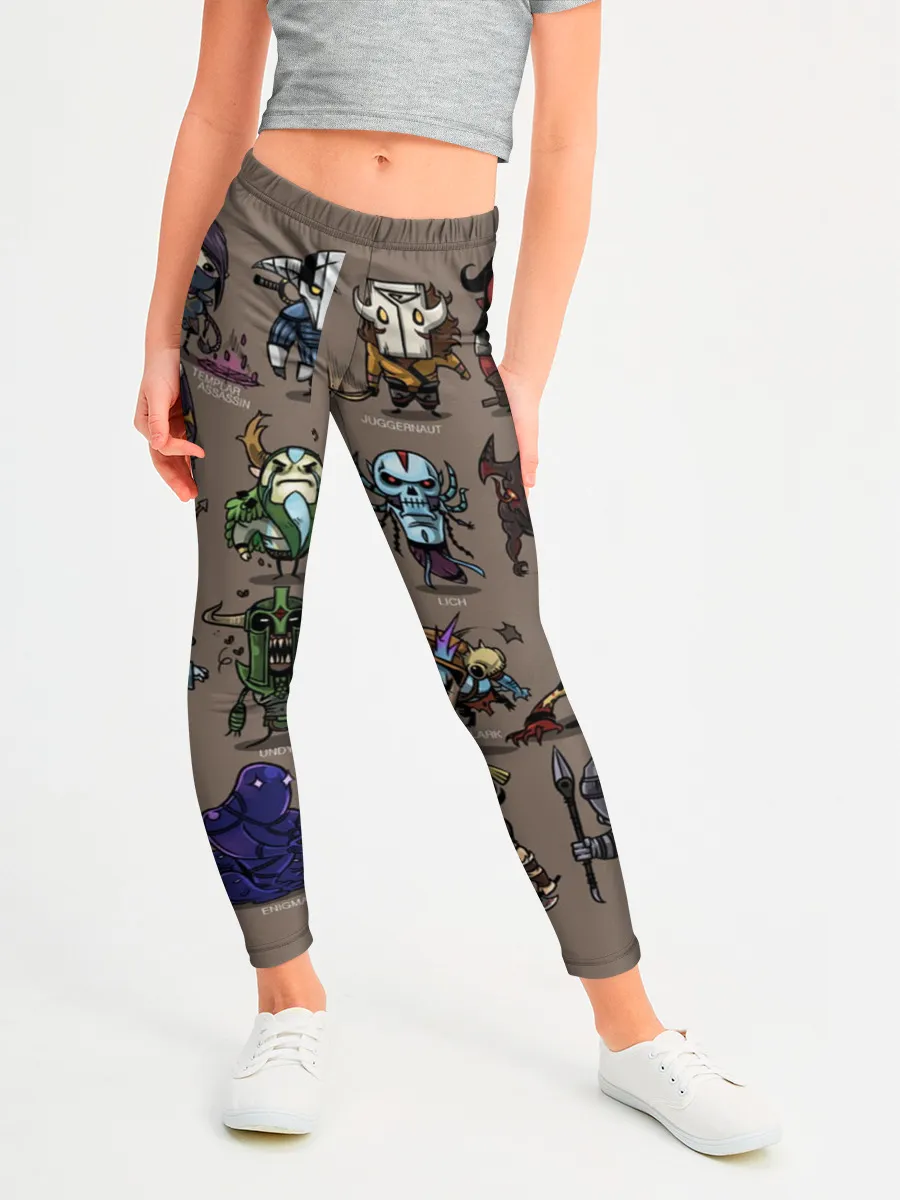 Леггинсы для девочки / Коры Доты 2