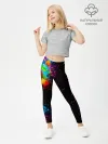 Леггинсы для девочки / Брызги красок