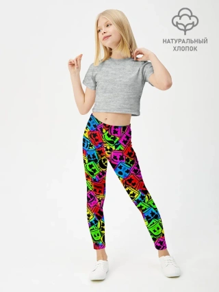 Леггинсы для девочки / MARSHMELLO