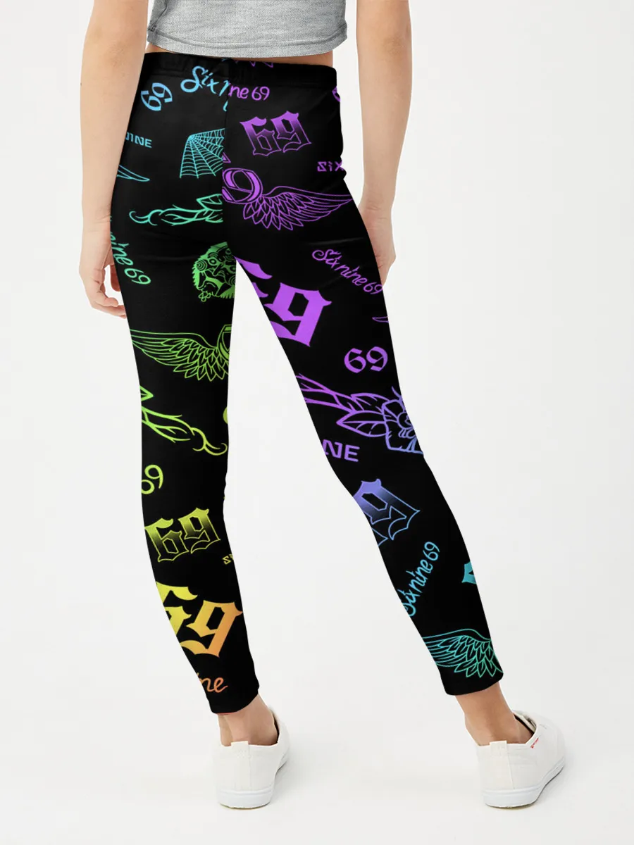 Леггинсы для девочки / 6IX9INE