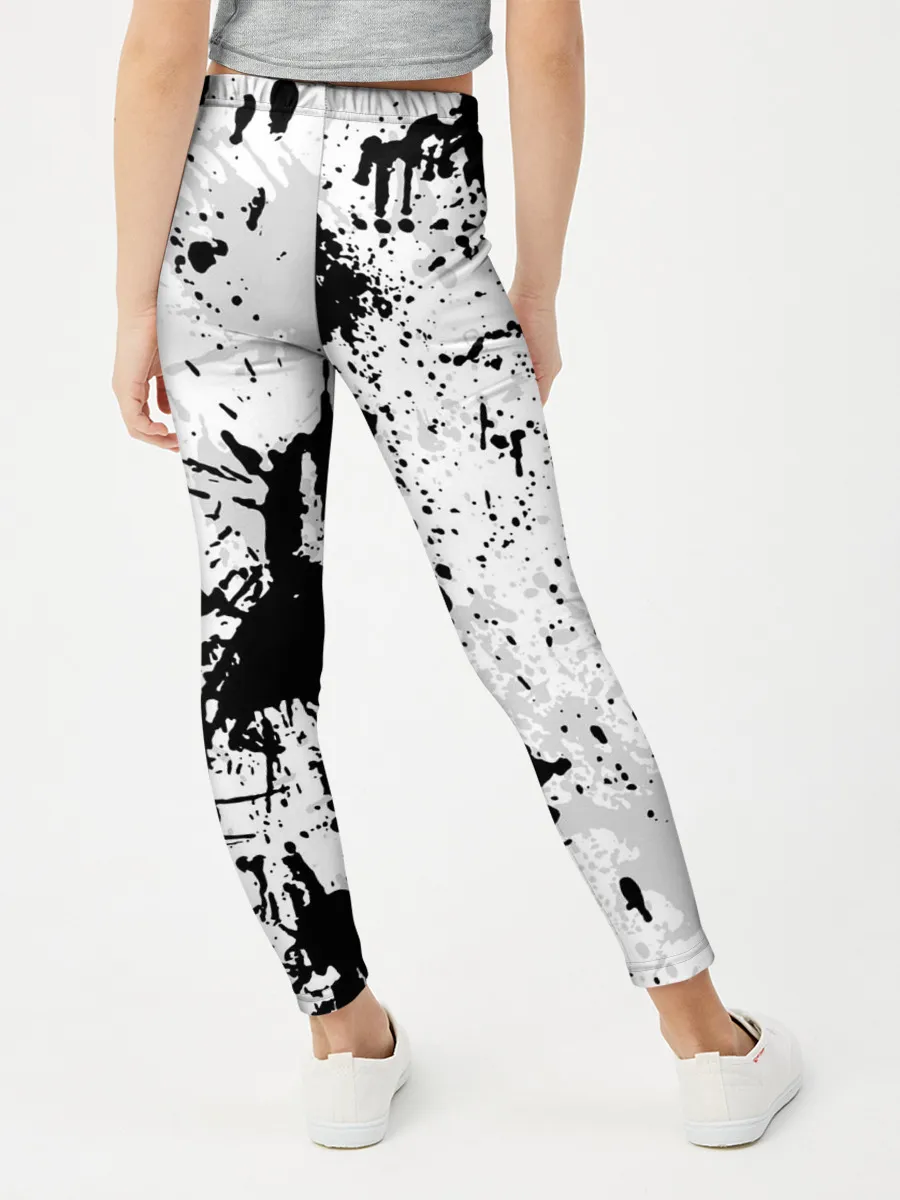 Леггинсы для девочки / БРЫЗГИ КРАСОК
