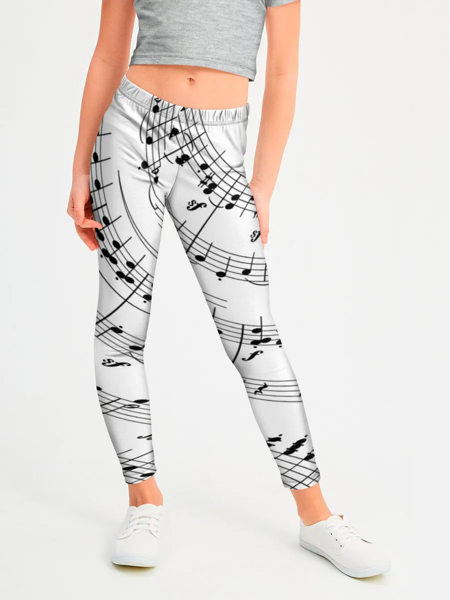 Леггинсы для девочки / Melody | Текстура