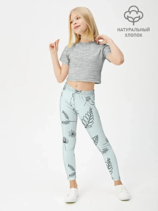 Леггинсы для девочки / Милые птички