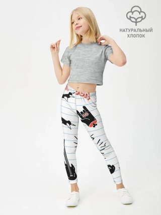 Леггинсы для девочки / Ты рокер
