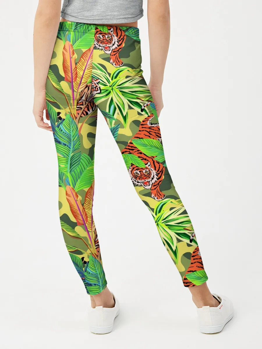 Леггинсы для девочки / МИЛИТАРИ