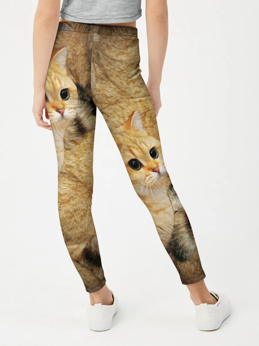 Леггинсы для девочки / КОТЯТУШКИ