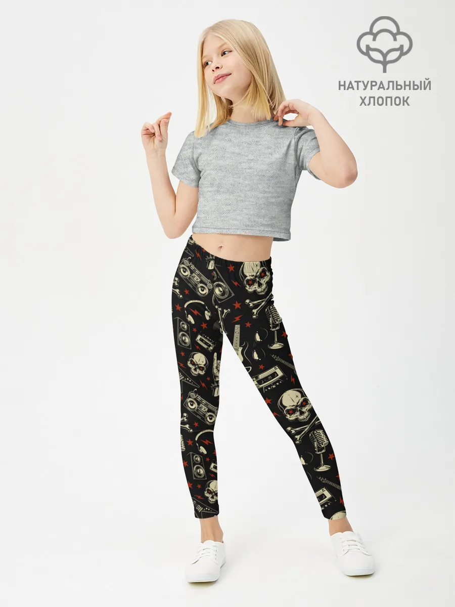 Леггинсы для девочки / Heavy Metal