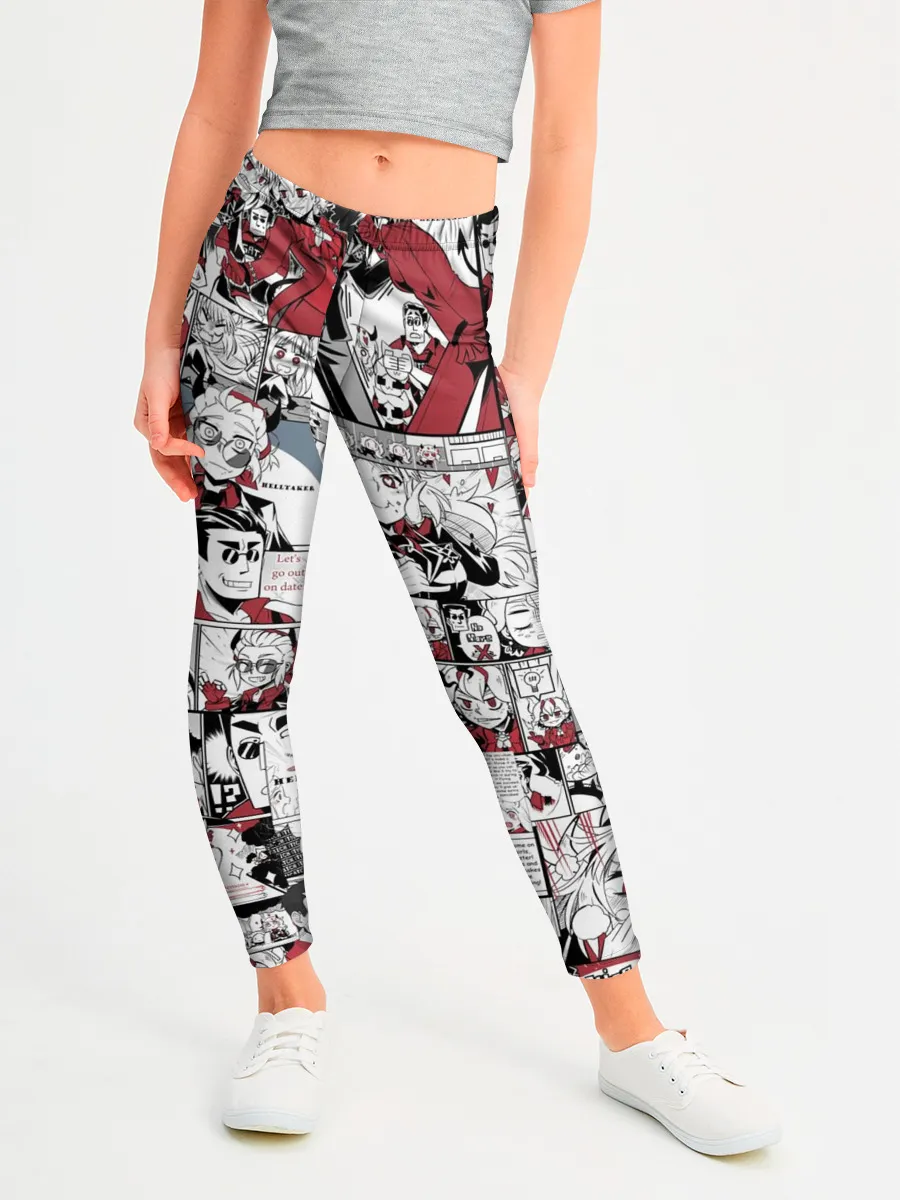 Леггинсы для девочки / HELLTAKER