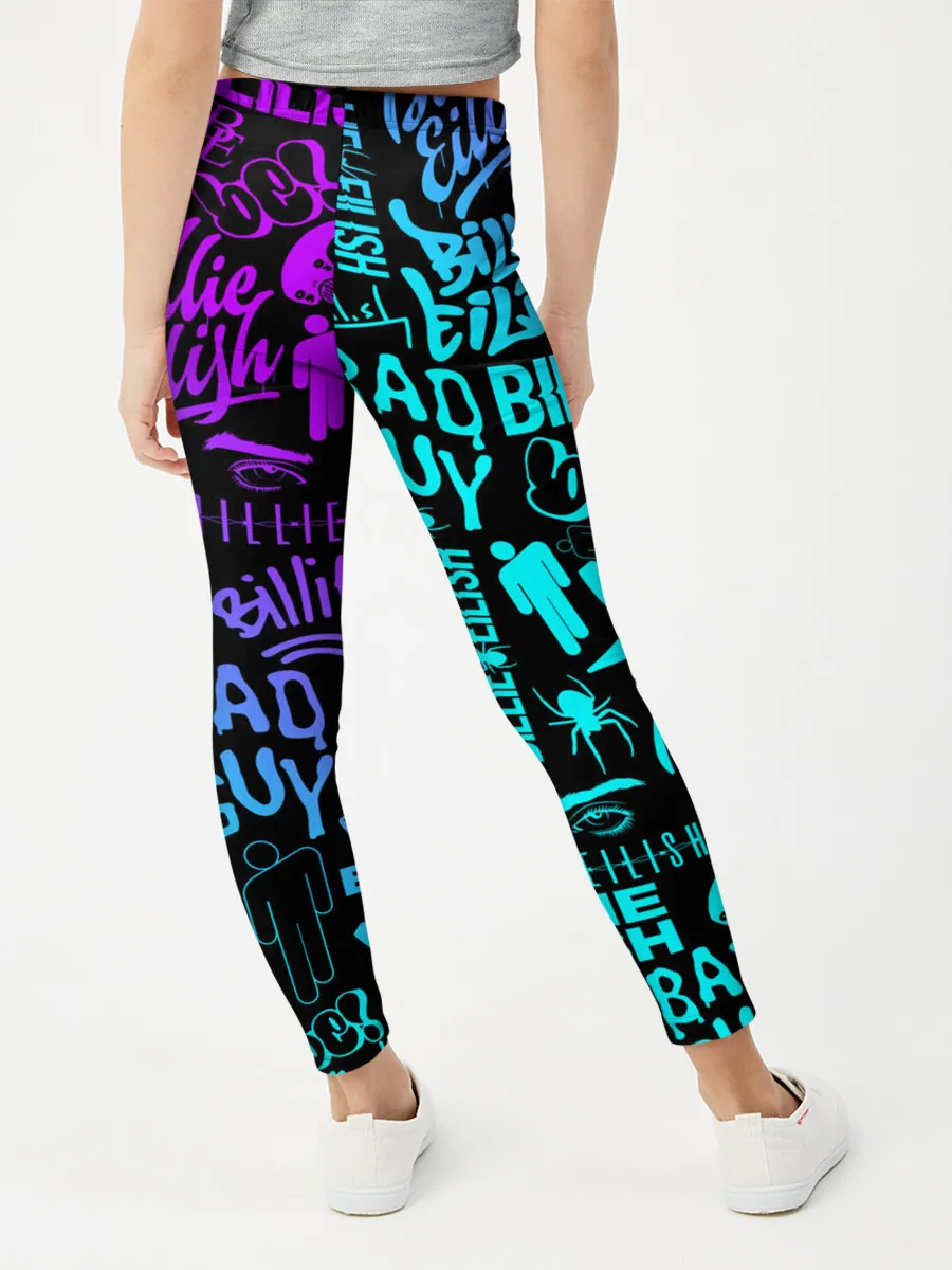 Леггинсы для девочки / BILLIE EILISH | БИЛЛИ АЙЛИШ