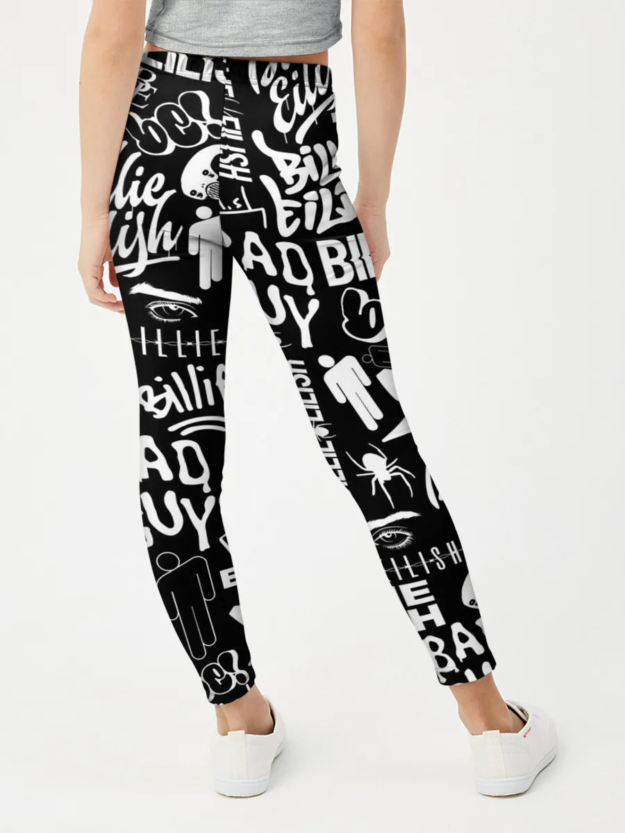 Леггинсы для девочки / BILLIE EILISH | БИЛЛИ АЙЛИШ