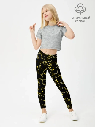 Леггинсы для девочки / Покемоны