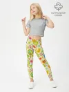 Леггинсы для девочки / Летний Орнамент