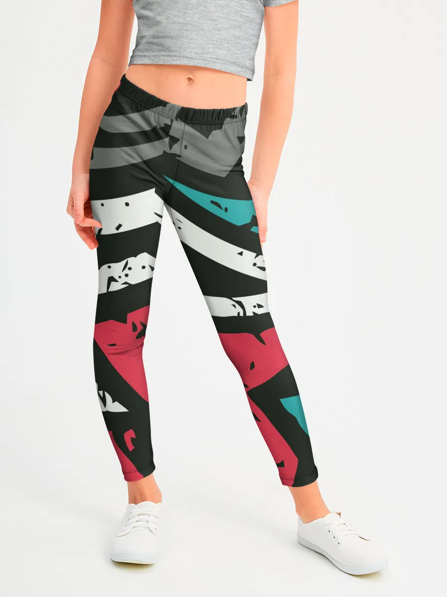 Леггинсы для девочки / Geometric Abstraction