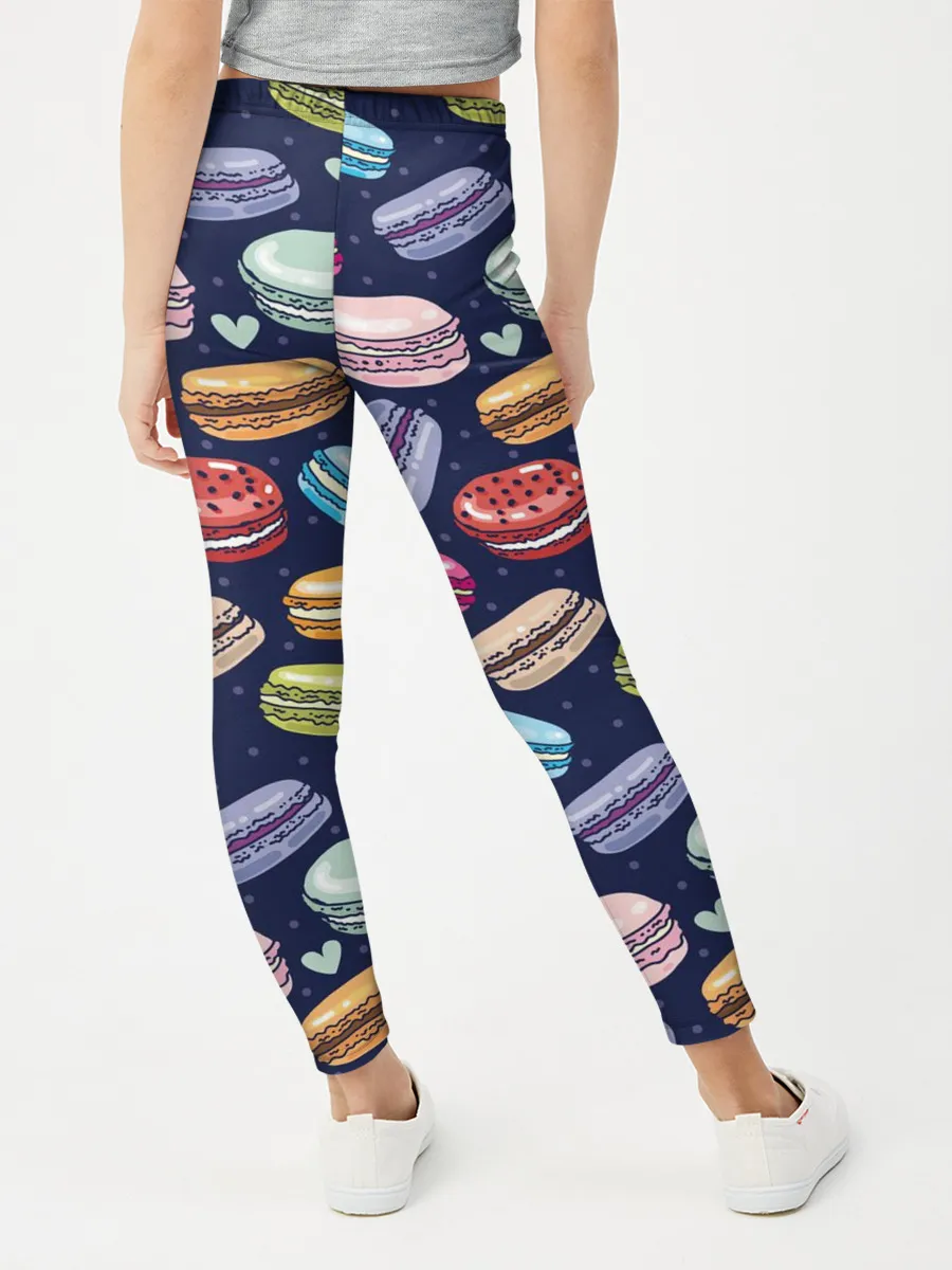 Леггинсы для девочки / макарун